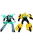 Transformers Earthspark Siber Birleşim Seti Bumblebee ve Mo Malto Aksiyon Figürleri 1