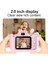 Çocuk Fotoğraf Makinesi Dijital Kamera Üst Kalite Full Hd Çift Lens+Kart+Kılıf+Tfokuyucu+Kordon 3