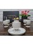 Luxury Platin Bone Porselen Kahve Fincan Takımı 02PLT01 1