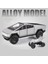 1:24 Teslas Cybertruck Pickup Alaşım Araba Modeli Dietruck Metal Oyuncak Off-Road Araçlar Kamyon Modeli Simülasyon Ses Işık Çocuk Hediyeler (Yurt Dışından) 1
