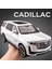 1:24 Cadillac Escalade Suv Alaşım Araba Döküm Metal Modeli Ses ve Işık Masaüstü Koleksiyonu Dekoratif Hediye Boys Ekran Süsleme (Yurt Dışından) 2