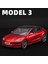 2024 Yeni 1:32 Model 3 Model 3 Alaşım Model Araba Oyuncak Döküm Metal Döküm Ses ve Işık Oyuncak Arabalar Çocuklar Için Araç (Yurt Dışından) 4
