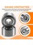 Yüksek Hızlı Üfleyici Rulman 693ZZ Yüksek Hızlı Üfleyici Rulman 3X8X4MM Bilgisayar Fanı Bilyalı Rulman (Yurt Dışından) 5