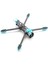 Mark4 7 Inç 295MM Quadcopter Çerçeve Kiti 5mm Kol, 7 Inç Fpv Serbest Stil ve Rc Yarış Drone'u Için Mavi Baskı ile (Yurt Dışından) 3