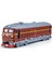 1:86 Büyük Sprey Yeşil Deri Tren Vintage Alaşım Modeli (Yurt Dışından) 1