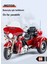 1:9 Davis Üç Tekerlekli Alaşım Motosiklet Sikaplı Çocuk Oyuncak (Yurt Dışından) 4
