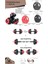 22 kg Grip Plate Multifonksiyonel Turuncu Siyah Halter Seti ve Dambıl Seti 3