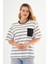 Alexandergardı Cep Detaylı Çizgili T-Shirt 3