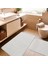 2'li Peluş Banyo Paspası Takımı – Yumuşak Kaymaz Tabanlı Klozet Takımı 60X50 - 60X100 Krem 1