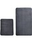 2'li Peluş Banyo Paspası Takımı – Yumuşak Kaymaz Tabanlı Klozet Takımı 60X50 - 60X100 Koyu Gri 2