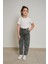 Yigit Butik Yan Dügmeli Kız Çocuk Jean Pantolon 1