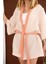 4 Kat Müslin Kimono - Coral 2
