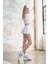 Spor Şortlu Mini Etek Fitness Yüksek Bel 490 2