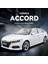 1:24 Honda Accord Alaşım Modeli Ses ve Işık Araba Süsleme Oyuncak (Yurt Dışından) 5