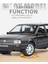 1:32 Alaşım Volkswagen Santana Model Oyuncak Araba (Yurt Dışından) 2