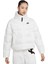 Sportswear Down Fill Therma Fit City Series Full Zip Kadın Bol Kesim Kaz Tüyü Spor Ceket Beyaz 1