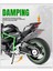 1:12 Kawasaki Ninja H2R Alaşımlı Motosiklet Modeli Oyuncak (Yurt Dışından) 5