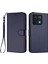 Xiaomi 14T Deri Cüzdan Standı Telefon Kılıfı Bilek Kayışı ile (Yurt Dışından) 1