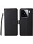 Xiaomi 15 Rfıd Engelleme 3 Kart Yuvası Pu Deri Telefon Kılıfı Bilek Kayışı ile (Yurt Dışından) 1