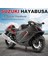1:9 Büyük Boy Suzuki GSX1300 Alaşımlı Motosiklet Aydınlatma Modeli Oyuncak Araba (Yurt Dışından) 2