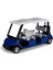 1:20 Uzatılmış Golf Arabası Alaşımlı Araba Modeli Oyuncak (Yurt Dışından) 1