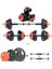 22 kg Grip Plate Multifonksiyonel Turuncu Siyah Halter Seti ve Dambıl Seti 1