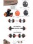 22 kg Grip Plate Multifonksiyonel Turuncu Siyah Halter Seti ve Dambıl Seti 3