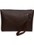 Deri El Askılı Dosya Evrak Günlük Portföy & Clutch Çanta NEW113 - Kahverengi 2