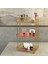 3 Katlı Makyaj Organizeri Kozmetik Aksesuar Düzenleyici Banyo Rafı Amber Sarı (Dayanıklı Poli̇karbonat) 4