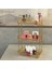 3 Katlı Makyaj Organizeri Kozmetik Aksesuar Düzenleyici Banyo Rafı Amber Sarı (Dayanıklı Poli̇karbonat) 6