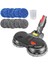 V7 V8 V10 V11 V15 Elektrikli Süpürge Paspas Aparatı Çıkarılabilir Su Tankı ile Elektrikli Islak Kuru Paspas Başlığı (Yurt Dışından) 1