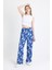 Saks Bel Lastikli Desenli Pantolon 4725A 3