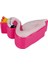 Flamingo Şekilli 3 Katlı Makyaj Güzellik Seti 2