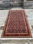 187X324 cm Muhteşem El Yapımı Halı, Mükemmel Vintage El Dokuma Yün Halı, Salon Için Kırmızı Dekoratif Halı 1