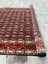 187X324 cm Muhteşem El Yapımı Halı, Mükemmel Vintage El Dokuma Yün Halı, Salon Için Kırmızı Dekoratif Halı 2