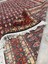 187X324 cm Muhteşem El Yapımı Halı, Mükemmel Vintage El Dokuma Yün Halı, Salon Için Kırmızı Dekoratif Halı 3