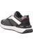 2Y1076M Lacivert-Beyaz Hakiki Deri Erkek Sneaker 4