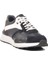 2Y1076M Lacivert-Beyaz Hakiki Deri Erkek Sneaker 1
