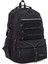 Young 51534 Black Siyah Unisex Çok Cepli Suya Dayanıklı Sırt Çantası 2