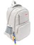 Young 51583 Grey Gri Unisex Çok Cepli Anahtarlık Aksesuarlı Suya Dayanıklı Kapaklı Sırt Çantası 5