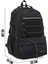 Young 51534 Black Siyah Unisex Çok Cepli Suya Dayanıklı Sırt Çantası 8