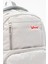 Young 51583 Grey Gri Unisex Çok Cepli Anahtarlık Aksesuarlı Suya Dayanıklı Kapaklı Sırt Çantası 7