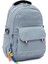 Young 51585 Grey Gri Unisex Çok Cepli Anahtarlık Aksesuarlı Suya Dayanıklı Sırt Çantası 2