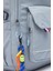 Young 51585 Grey Gri Unisex Çok Cepli Anahtarlık Aksesuarlı Suya Dayanıklı Sırt Çantası 6