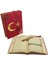 Kişiye Özel Reşal Kutulu Orta Boy Kur'an-I Kerim (Kırmızı,ay Yıldız) 4