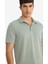 Slim Fit Dar Kesim Polo Yaka Pamuklu Kısa Kollu Tişört X2594AZ25SP 5