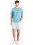 %100 Pamuk Beli Lastikli Loose Fit Rahat Jean Bermuda E1390AX25SM 3
