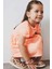 Kız Bebek Kısa Kollu Bürümcük Yazlık Elbise E8716A525SM 4