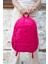 Young 17303 Pembe Laptop Bölmeli Unisex Sırt Çantası 2