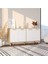 Venedikk 150CM Konsol,tv Sehpası,kitaplık,çok Amaçlı Dolap Ahşap Ayaklı 2